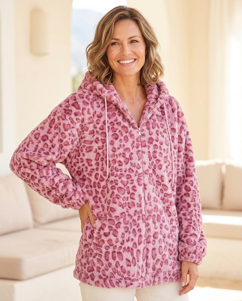 ExpressOutlet24 - Tator | Plush Zip-Up Hoodie Women