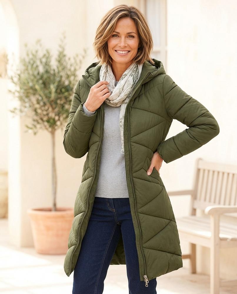 ExpressOutlet24 - Rorel | Quilted Hooded Coat Women
