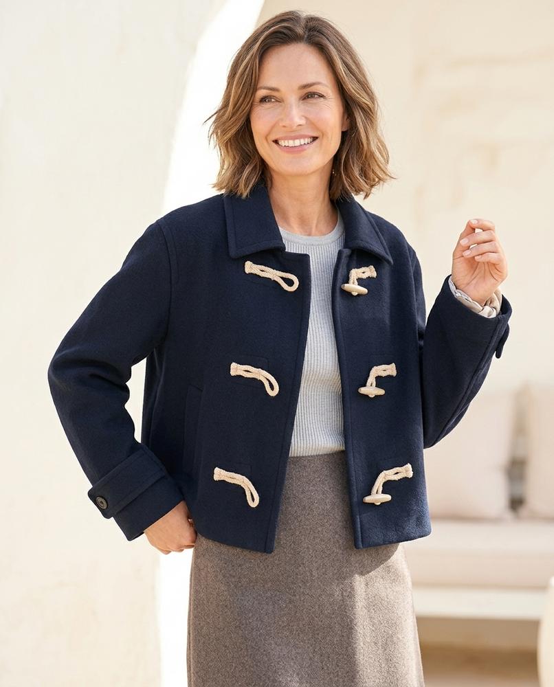 ExpressOutlet24 - Vamel | Toggle-Closure Cropped Jacket Women