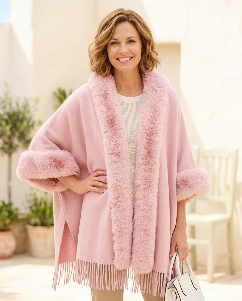 ExpressOutlet24 - Misil | Hooded Fringed Coat Women