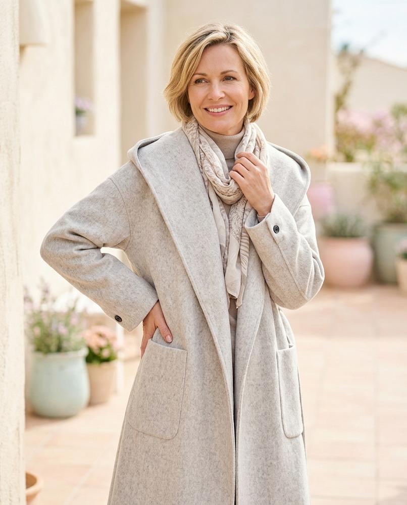 ExpressOutlet24 - Codar | Hooded Belted Coat Women