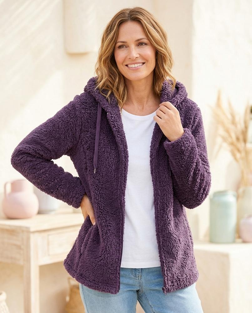 ExpressOutlet24 - Ridan | Plush Zip-Up Jacket Women