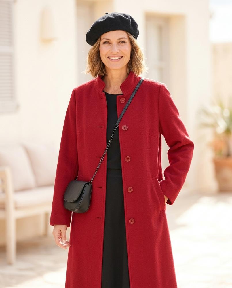 ExpressOutlet24 - Almin | Toggle-Closure Straight-Fit Coat Women