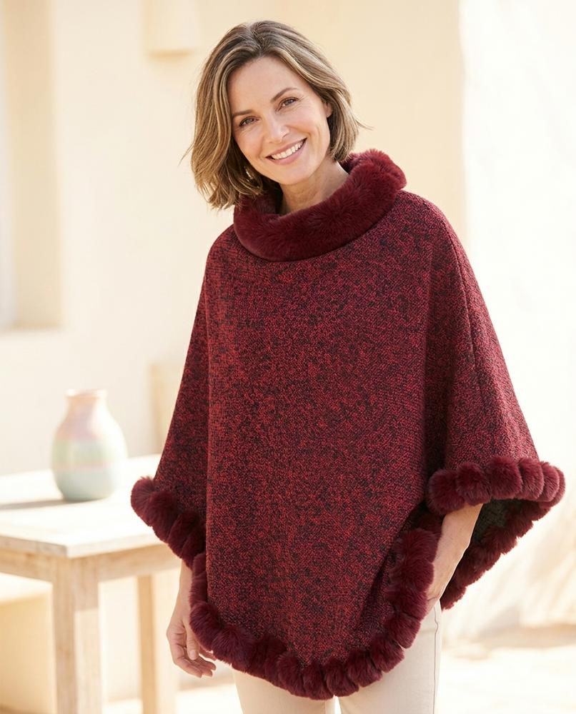 ExpressOutlet24 - Setir | Knitted Faux Fur-Trimmed Top Women