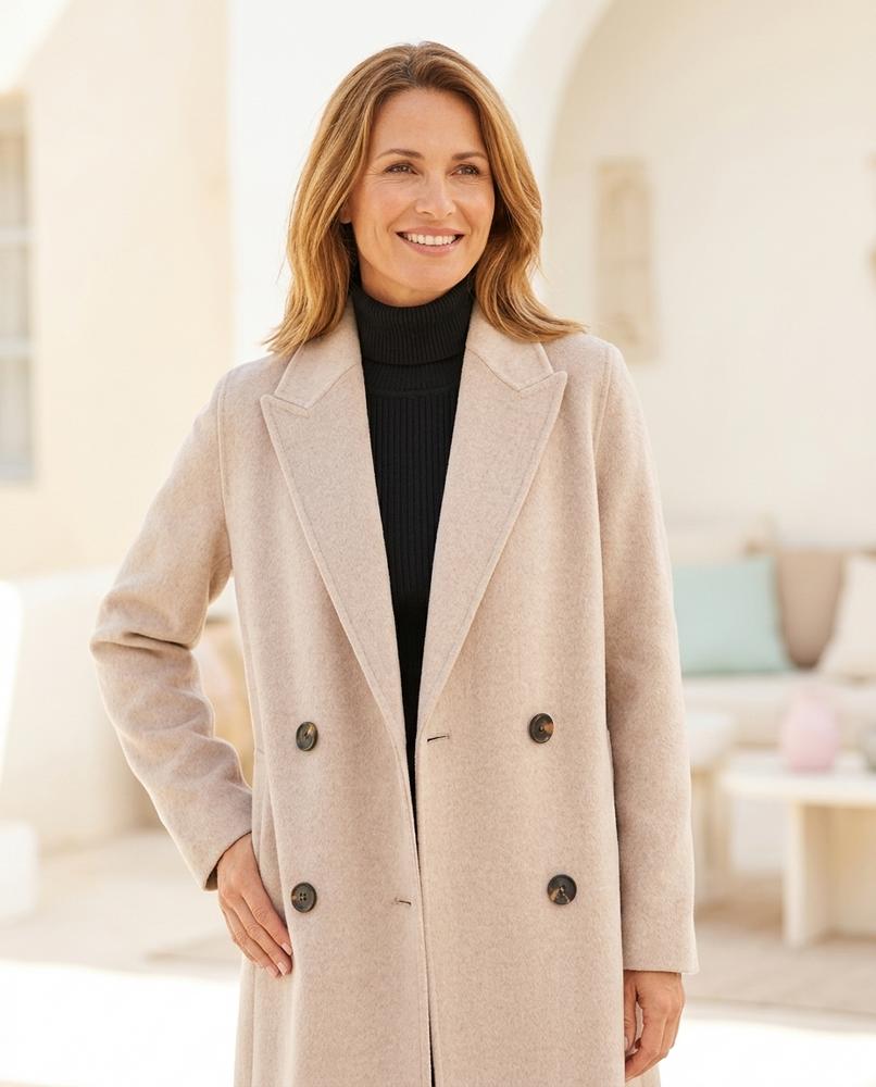 ExpressOutlet24 - Alvar | Belted Double-Breasted Coat Women