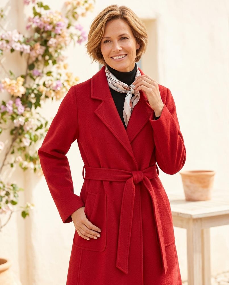 ExpressOutlet24 - Arren | Belted Textured Coat Women