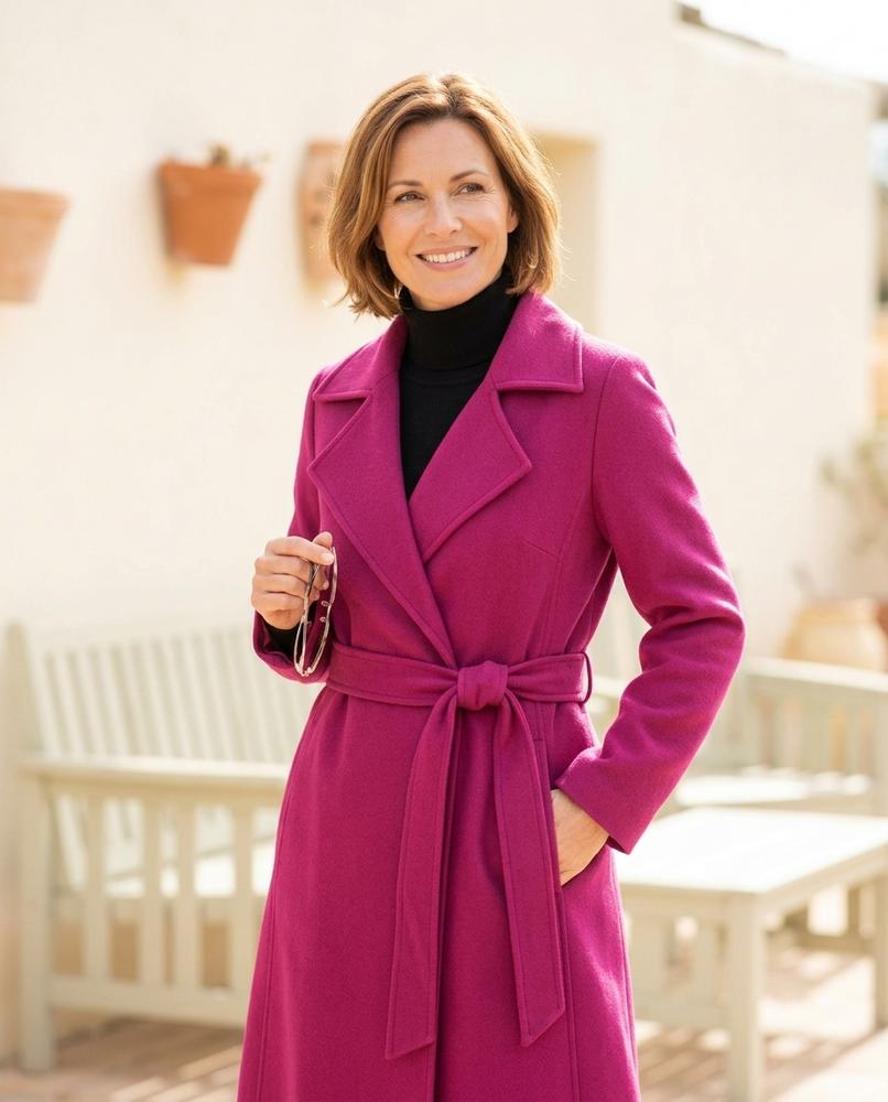 ExpressOutlet24 - Arsil | Belted Longline Coat Women