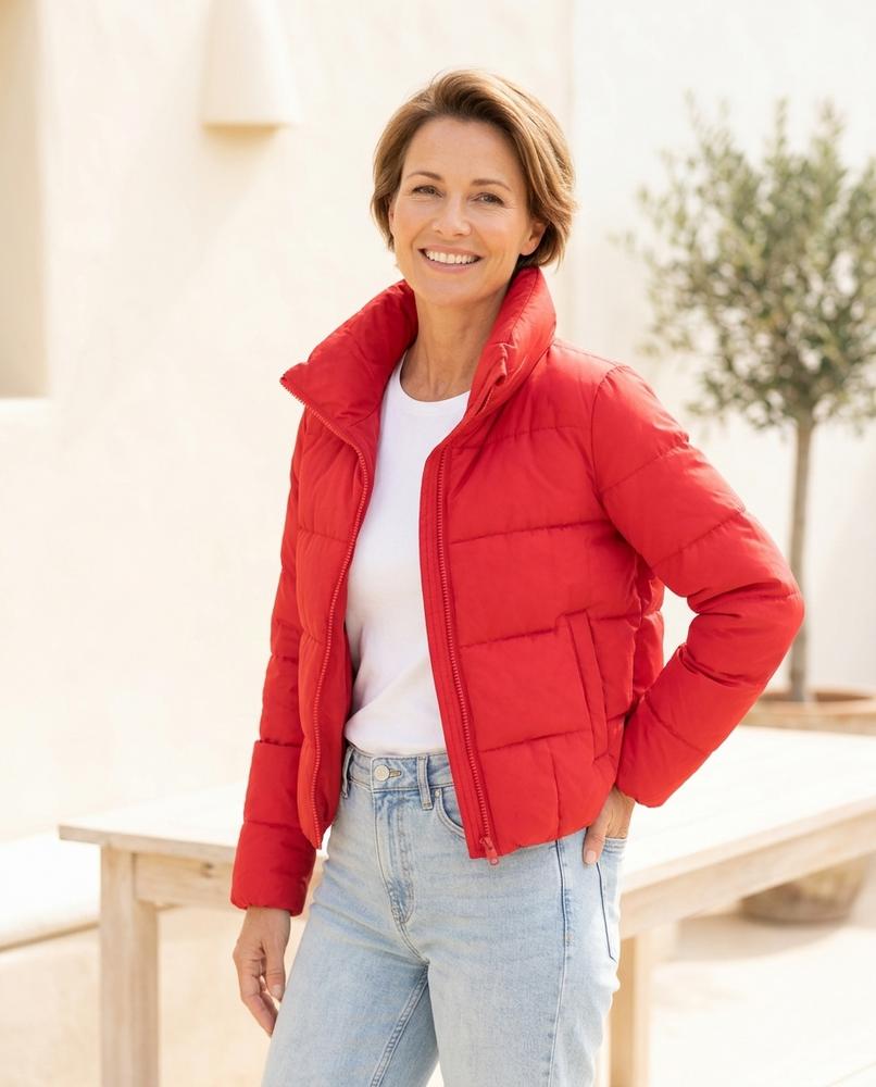 ExpressOutlet24 - Totiv | Quilted High-Collar Jacket Women