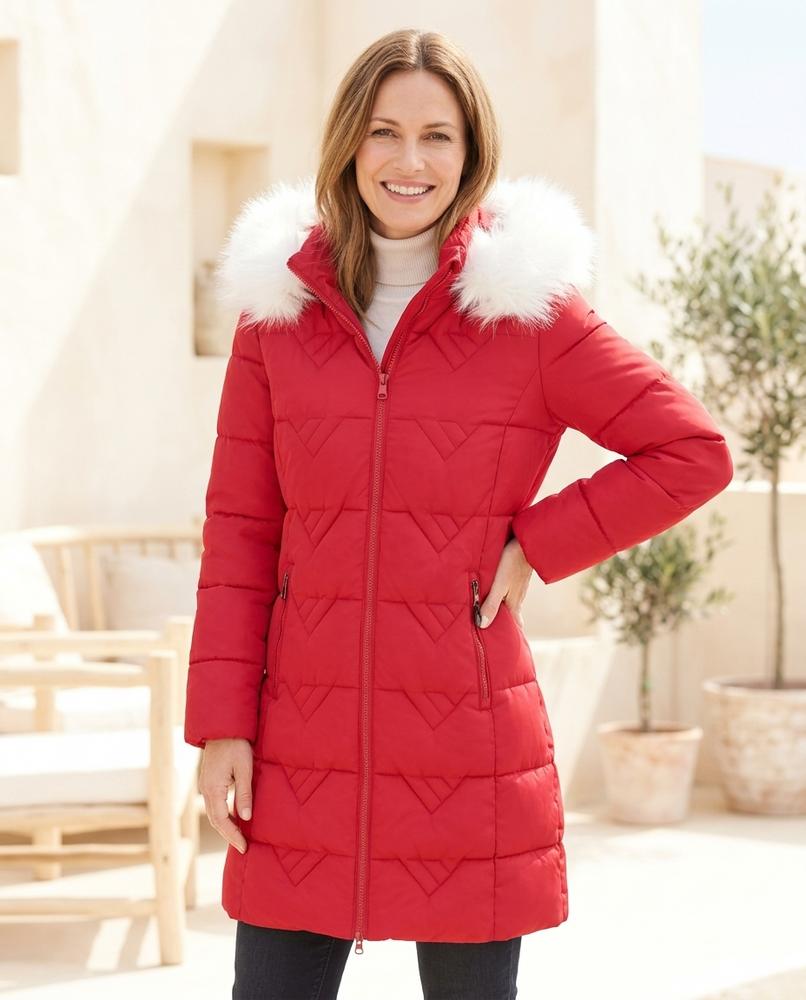 ExpressOutlet24 - Lubev | Quilted Hooded Coat Women