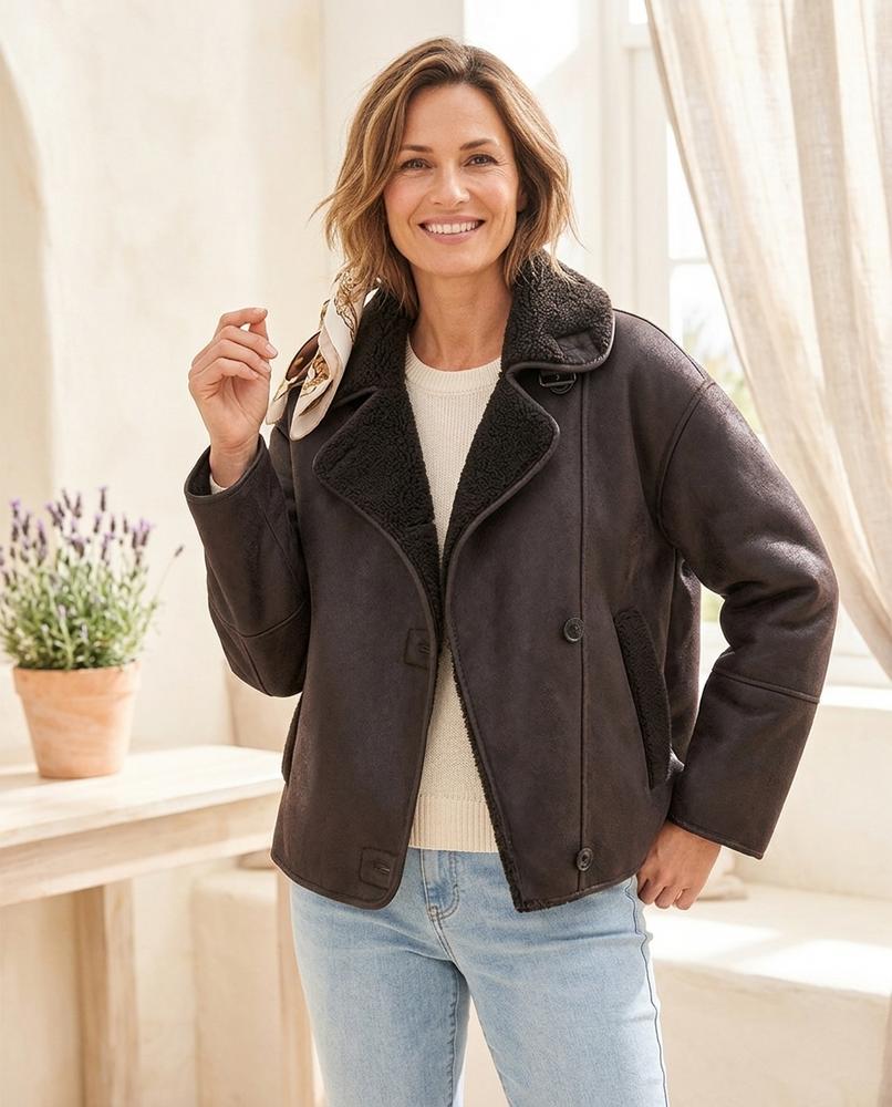 ExpressOutlet24 - Kanen | Lined Wide-Cut Jacket Women