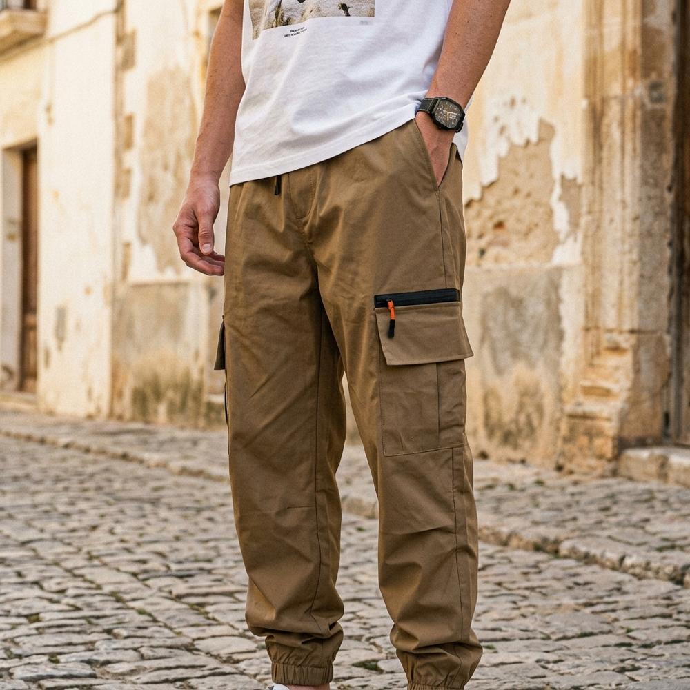 ExpressOutlet24 - Mamir | Cuffed Cargo Pants Men