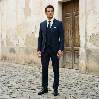 ExpressOutlet24 - Loven | Slim Fit Three-Piece Suit Men