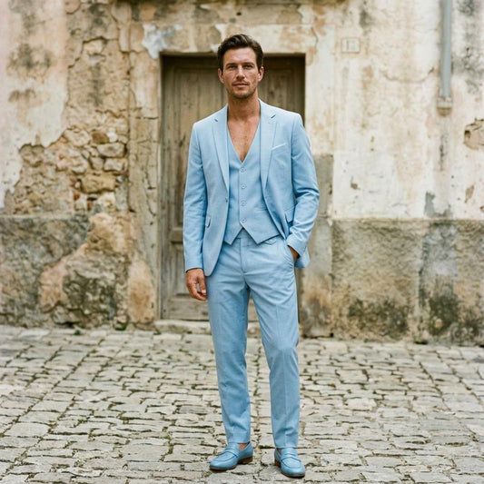 ExpressOutlet24 - Loven | Slim Fit Three-Piece Suit Men