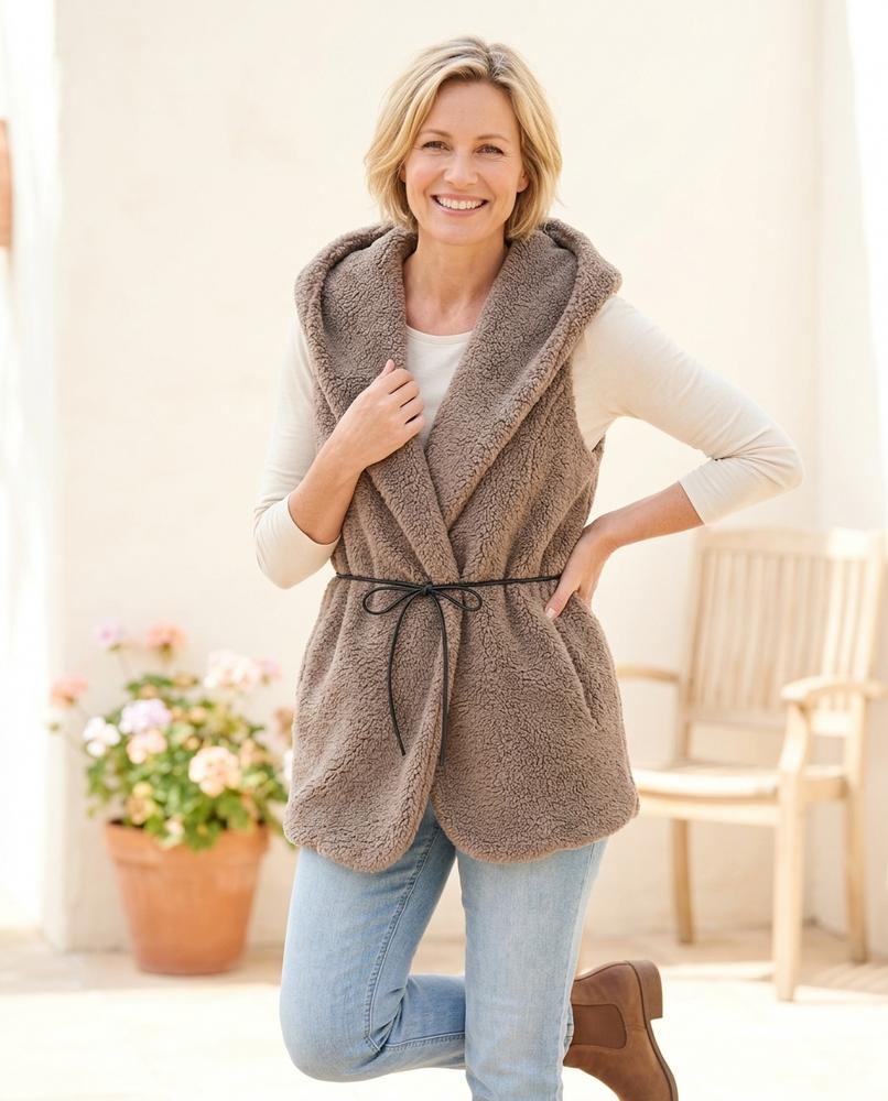 ExpressOutlet24 - Eldar | Hooded Fleece Vest Women