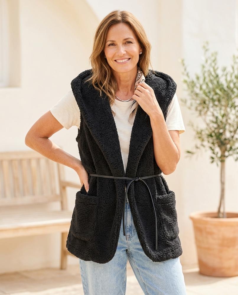 ExpressOutlet24 - Eldar | Hooded Fleece Vest Women