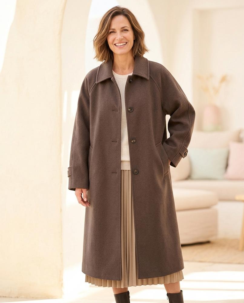 ExpressOutlet24 - Lasin | Oversized Single-Breasted Coat Women