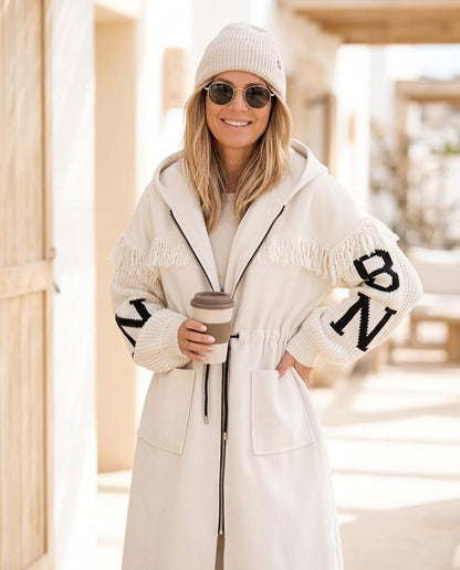 ExpressOutlet24 - Lesol | Zip-Up Hooded Coat Women
