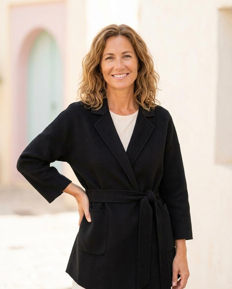 ExpressOutlet24 - Comin | Belted Wool Coat Women
