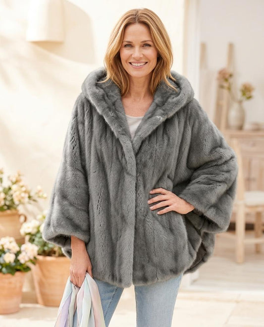 ExpressOutlet24 - Arsin | Hooded Plush Coat Women