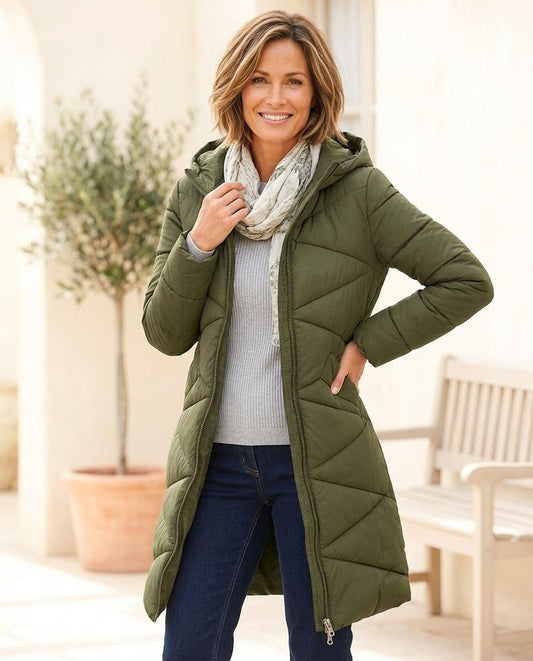 ExpressOutlet24 - Rorel | Quilted Hooded Coat Women