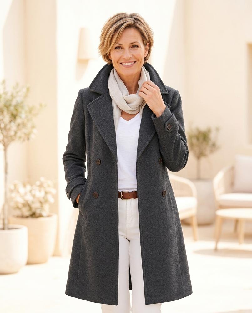 ExpressOutlet24 - Loser | Wool Double-Breasted Coat Women