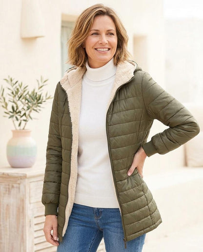 ExpressOutlet24 - Alnav | Quilted Fleece-Lined Jacket Women