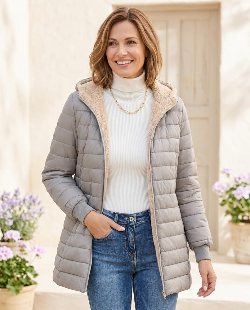 ExpressOutlet24 - Alnav | Quilted Fleece-Lined Jacket Women