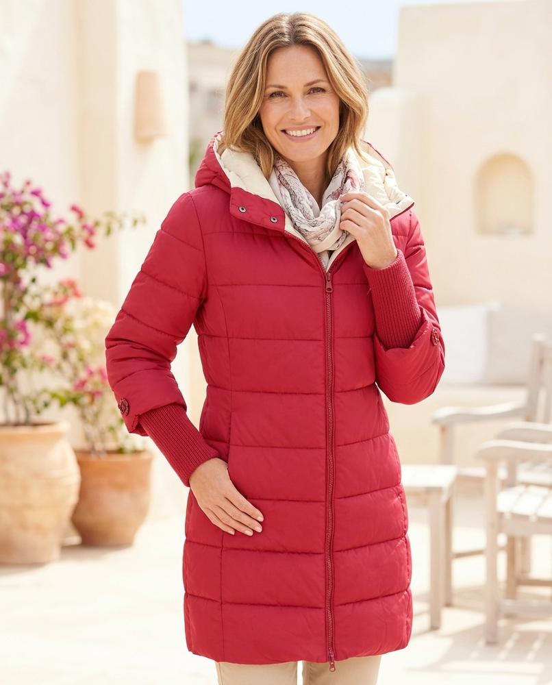 ExpressOutlet24 - Sesen | Quilted Hooded Coat Women