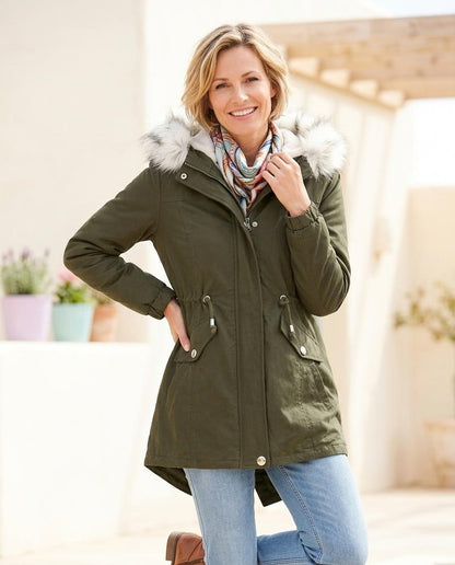 ExpressOutlet24 - Zasan | Hooded Lined Jacket Women