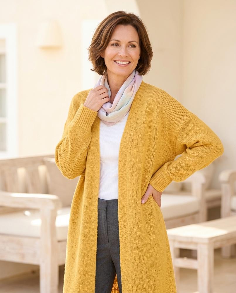 ExpressOutlet24 - Nonor | Alpaca-Blend Longline Knit Cardigan Women