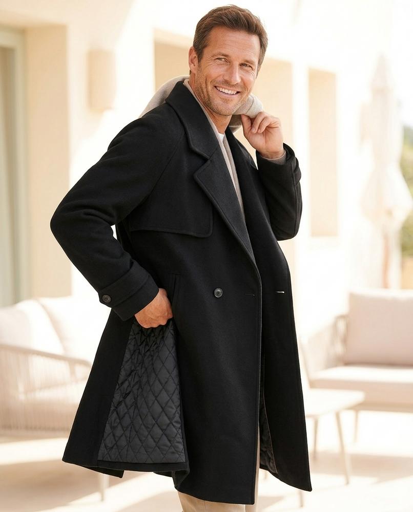 ExpressOutlet24 - Lysen | Longline Single-Breasted Coat Women