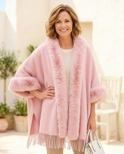ExpressOutlet24 - Misil | Hooded Fringed Coat Women
