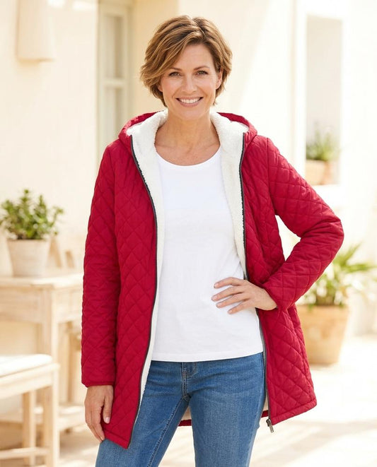 ExpressOutlet24 - Ardar | Quilted Hooded Coat Women