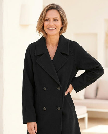 ExpressOutlet24 - Lyken | Double-Breasted Belted Coat Women