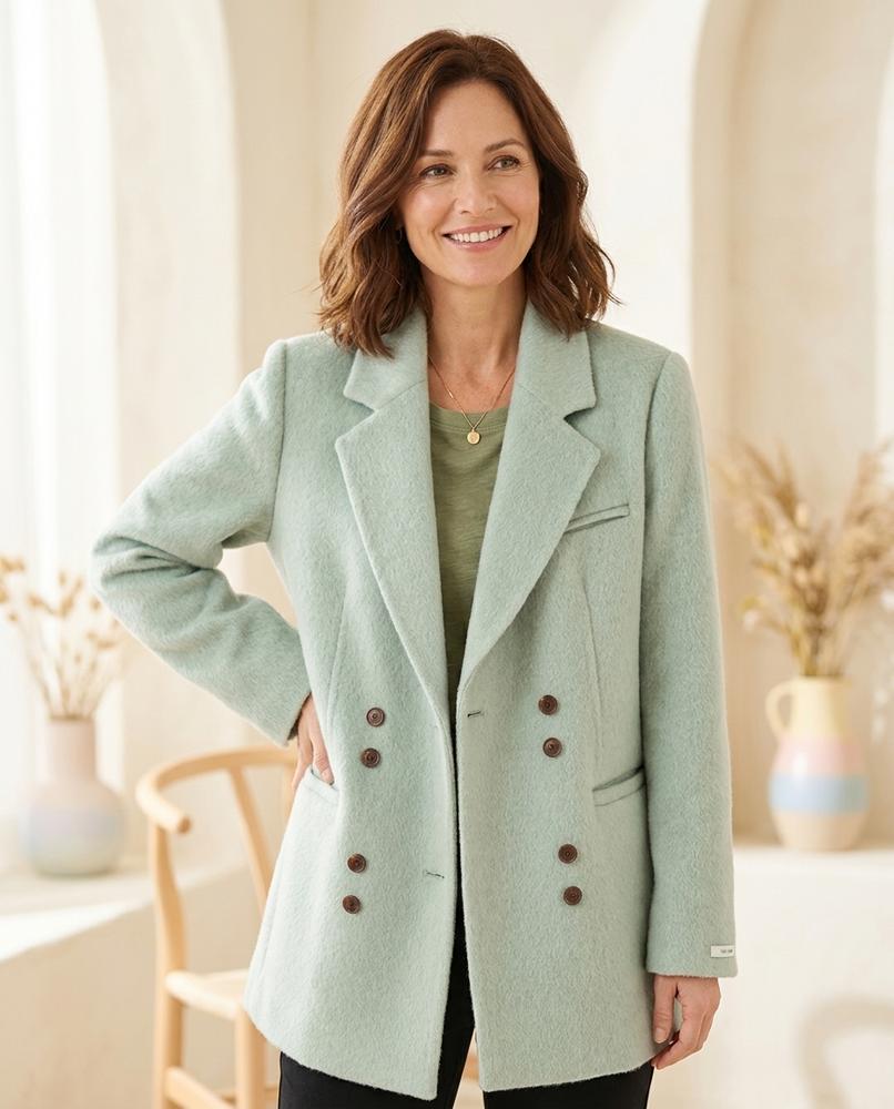 ExpressOutlet24 - Daser | Felted Double-Breasted Coat Women