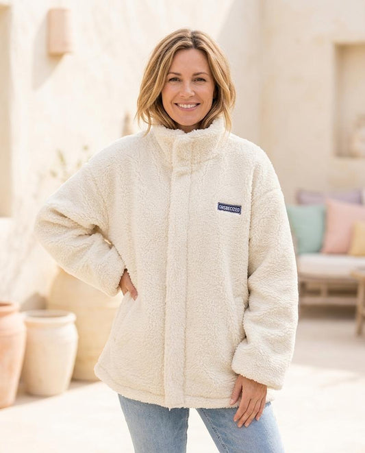 ExpressOutlet24 - Casol | High-Neck Oversized Jacket Women