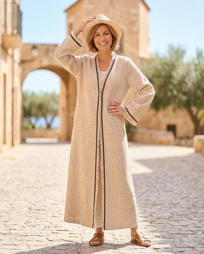 ExpressOutlet24 - Rovin | Textured Open-Front Coat Women