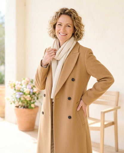 ExpressOutlet24 - Noren | Double-Breasted Tailored Coat Women