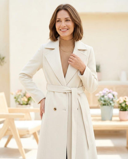 ExpressOutlet24 - Vamar | Belted Cashmere Coat Women