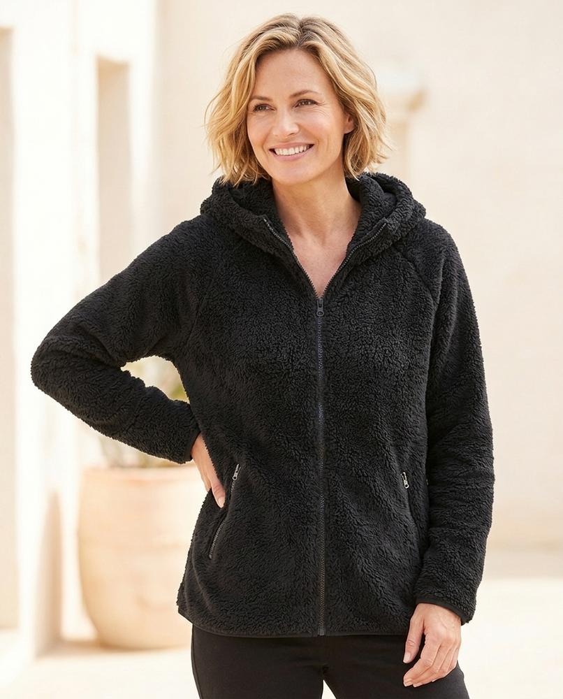 ExpressOutlet24 - Rovel | Hooded Zip-Up Jacket Women