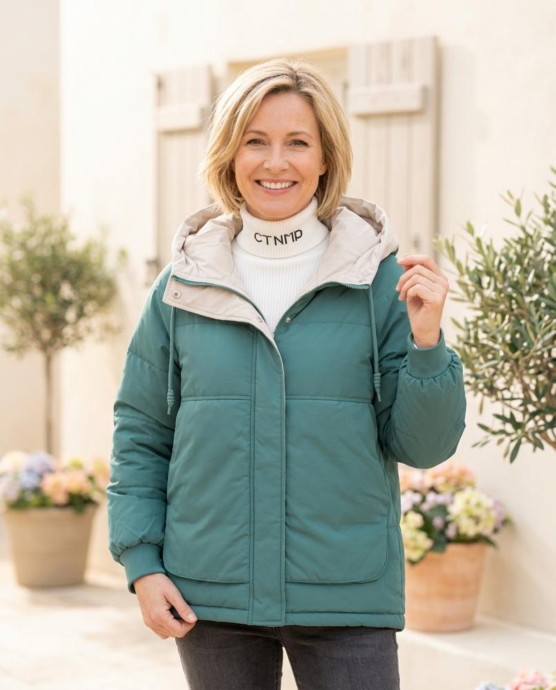 ExpressOutlet24 - Rohal | Quilted Hooded Jacket Women