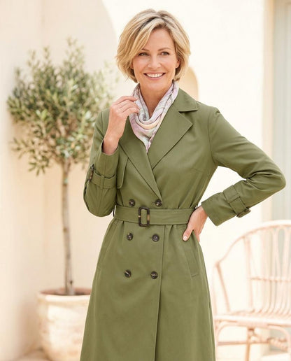 ExpressOutlet24 - Vilev | Double-Breasted Belted Coat Women