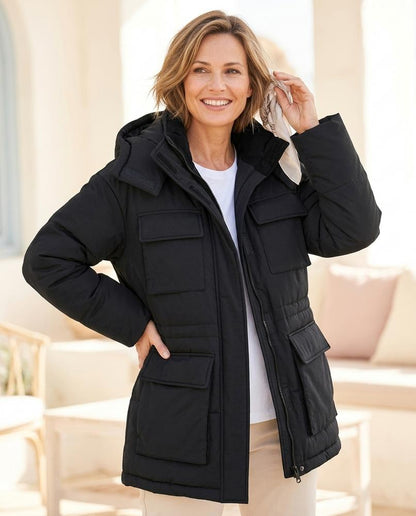 ExpressOutlet24 - Mirel | Padded Hooded Jacket Women