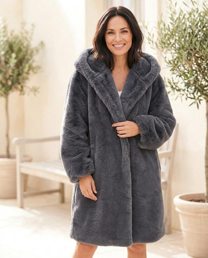 ExpressOutlet24 - Zahal | Plush Zip-Up Jacket Women