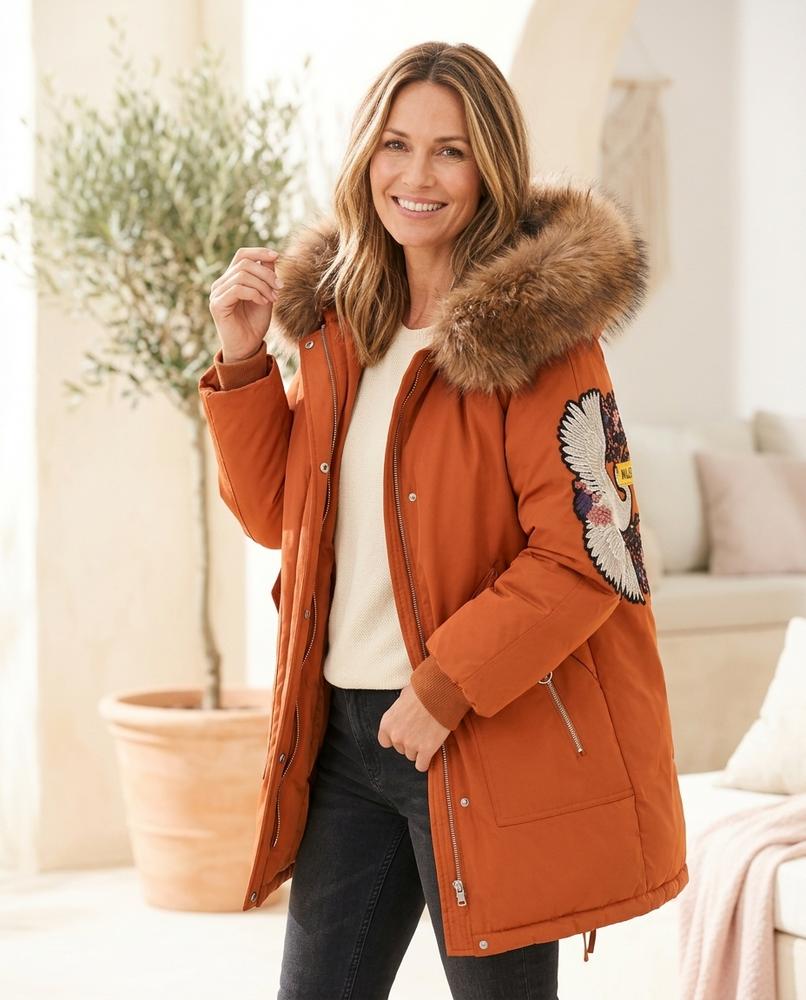 ExpressOutlet24 - Losel | Hooded Lined Jacket Women