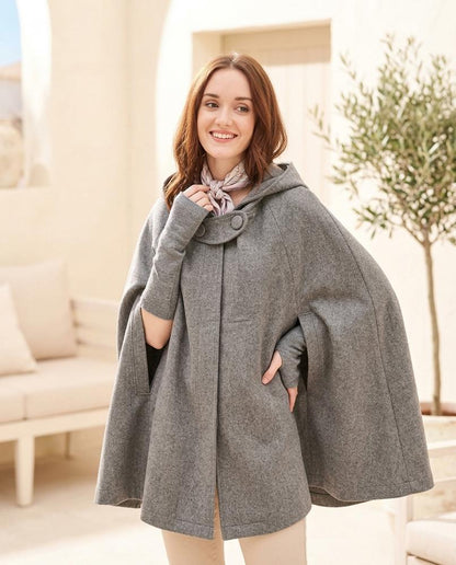 ExpressOutlet24 - Zasol | Hooded Toggle-Closure Coat Women