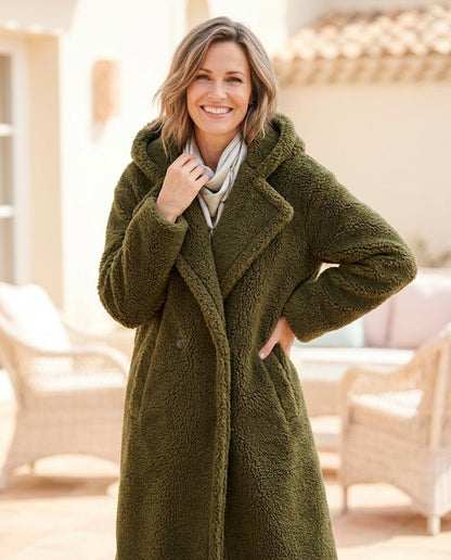 ExpressOutlet24 - Riran | Hooded Longline Coat Women