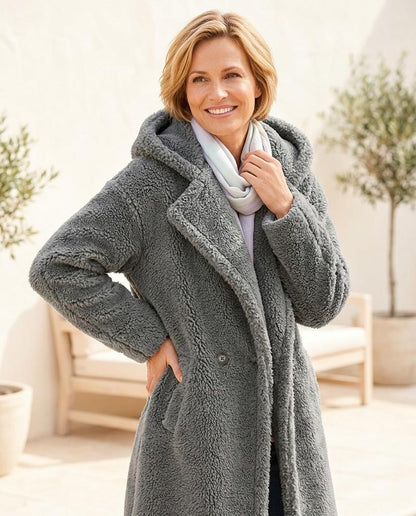 ExpressOutlet24 - Riran | Hooded Longline Coat Women
