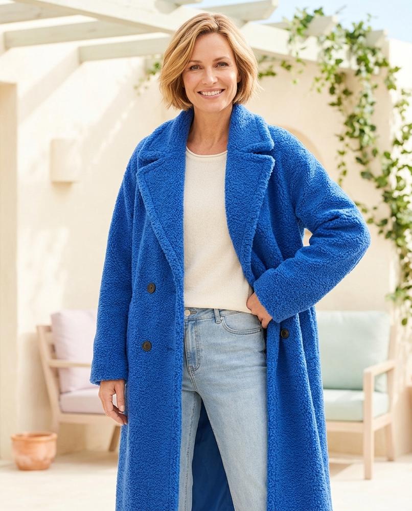 ExpressOutlet24 - Covel | Textured Double-Breasted Coat Women