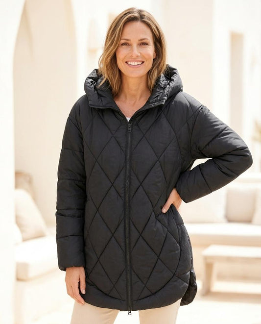 ExpressOutlet24 - Manor | Quilted Hooded Coat Women